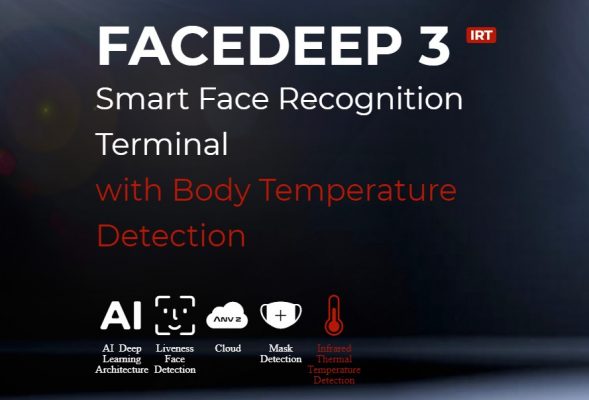 Máy chấm công khuôn mặt và kiểm soát cửa Anviz FaceDeep 3 IRT